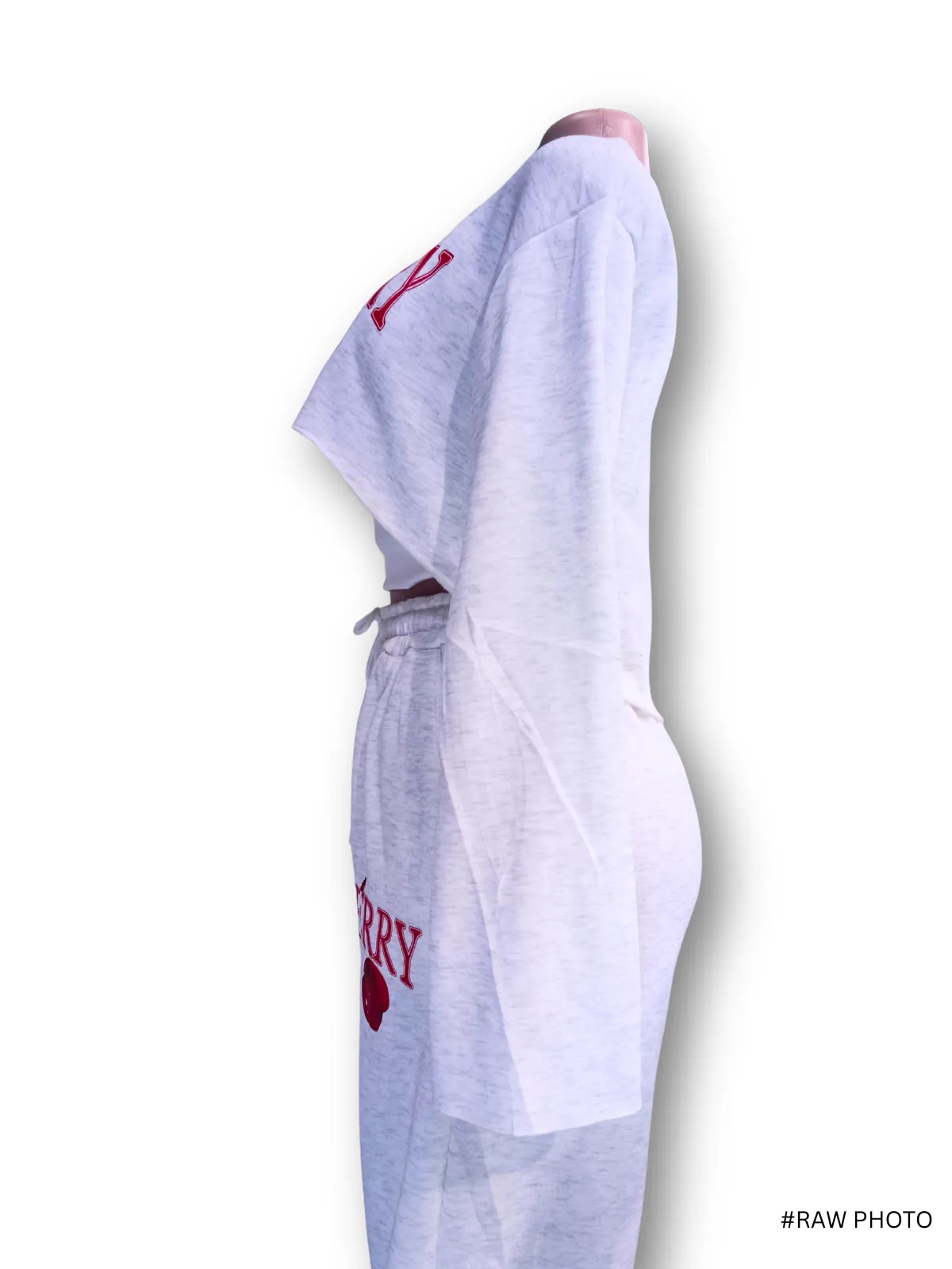 Cherry Print Casual Set - Cotton sets available at theGirlyZone Kampala